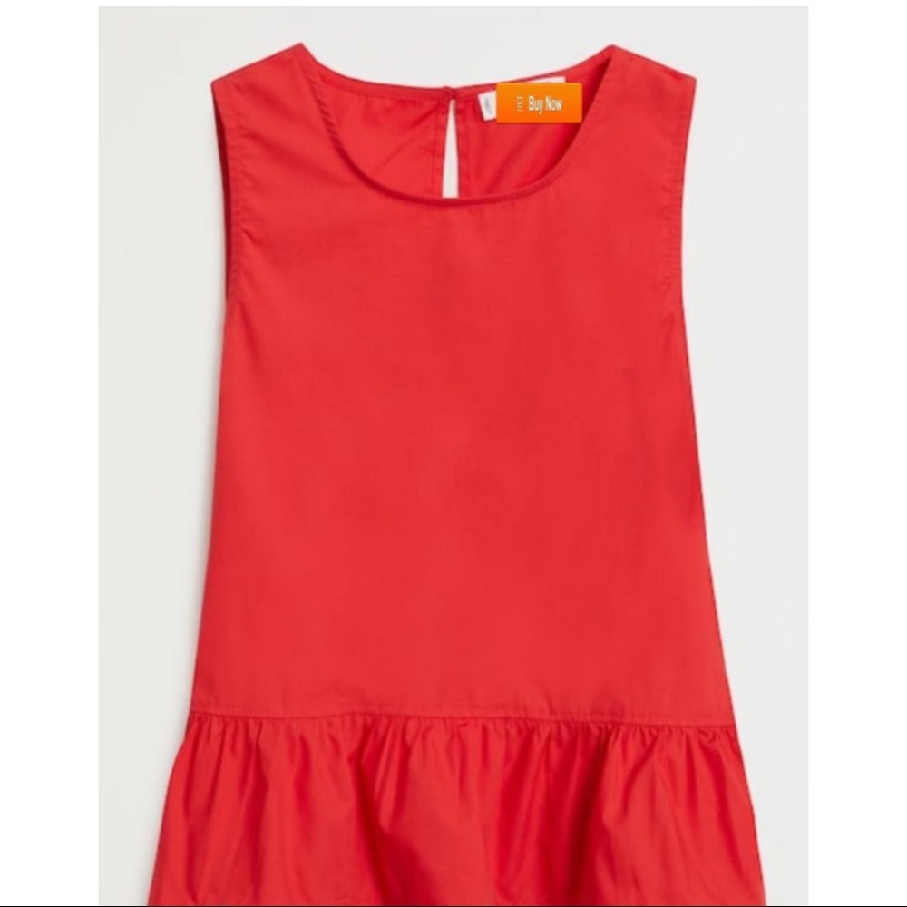 MANGO ~Poplin blouse (NWT)